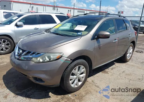 2013 Nissan Murano Sl from USA, damaged, VIN JN8AZ1MUXDW207922